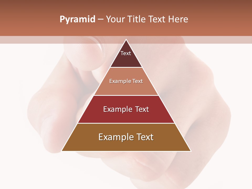 A Fist Is Shown In The Middle Of A Powerpoint Presentation PowerPoint Template