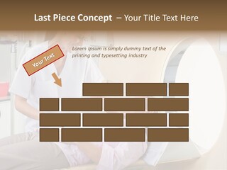 A Woman In A Hospital Bed Being Examined By A Doctor PowerPoint Template