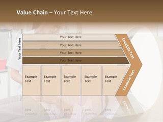 A Woman In A Hospital Bed Being Examined By A Doctor PowerPoint Template