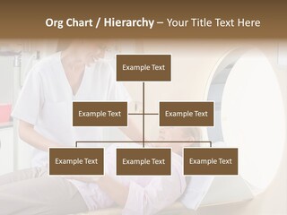 A Woman In A Hospital Bed Being Examined By A Doctor PowerPoint Template