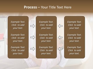 A Woman In A Hospital Bed Being Examined By A Doctor PowerPoint Template