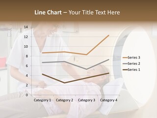 A Woman In A Hospital Bed Being Examined By A Doctor PowerPoint Template