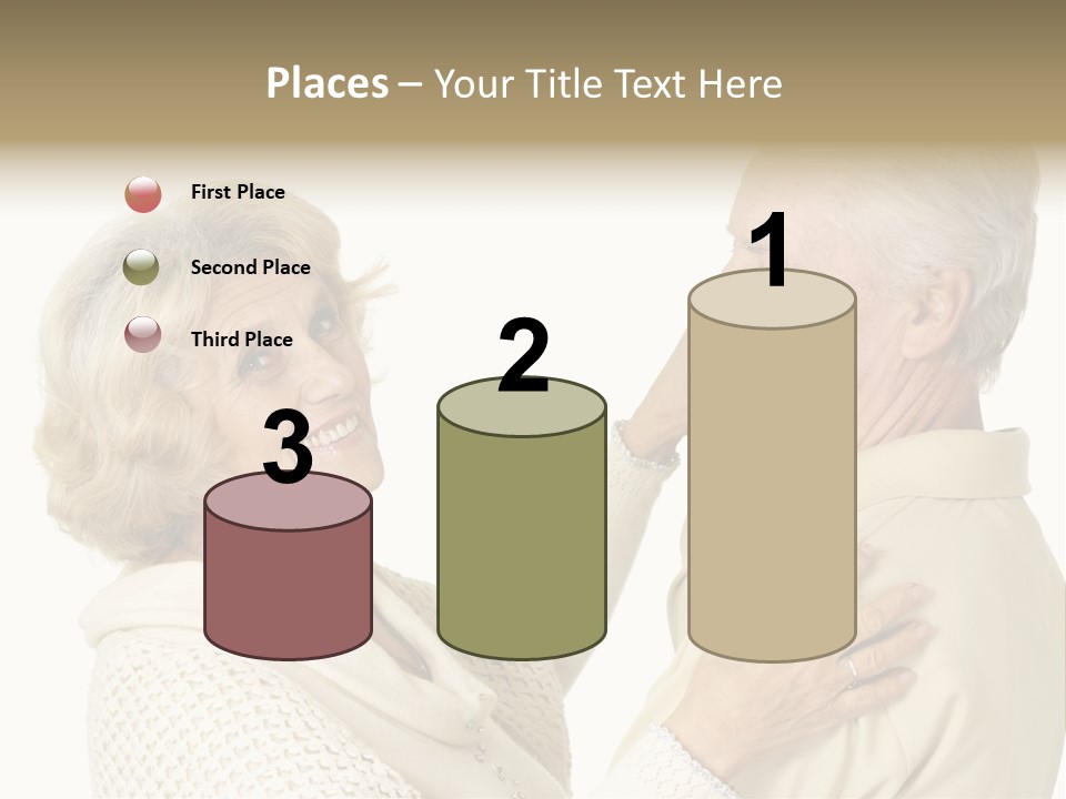 A Man Helping A Woman Put On Her Collar PowerPoint Template