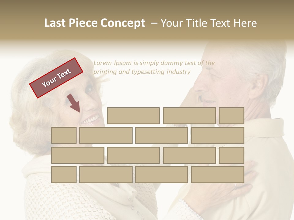 A Man Helping A Woman Put On Her Collar PowerPoint Template