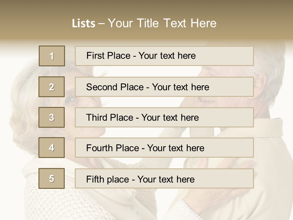 A Man Helping A Woman Put On Her Collar PowerPoint Template