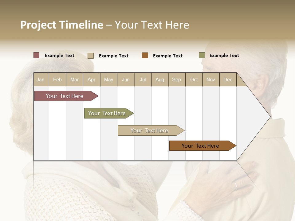 A Man Helping A Woman Put On Her Collar PowerPoint Template