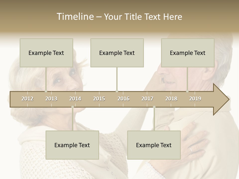 A Man Helping A Woman Put On Her Collar PowerPoint Template