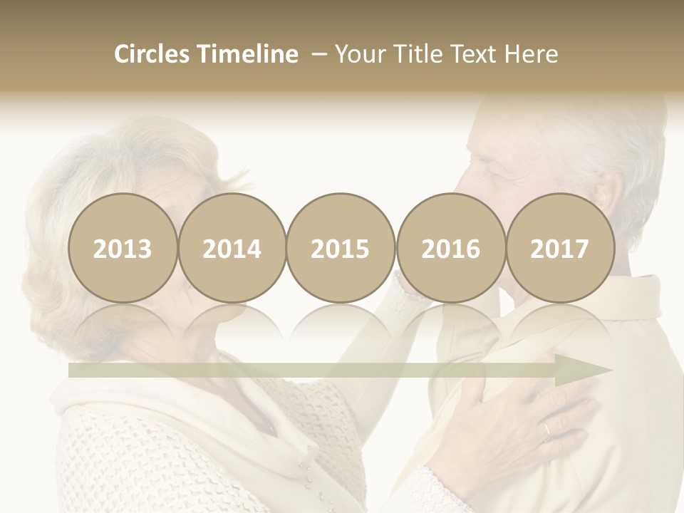 A Man Helping A Woman Put On Her Collar PowerPoint Template