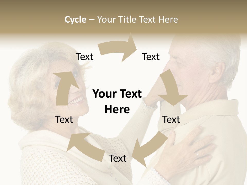 A Man Helping A Woman Put On Her Collar PowerPoint Template