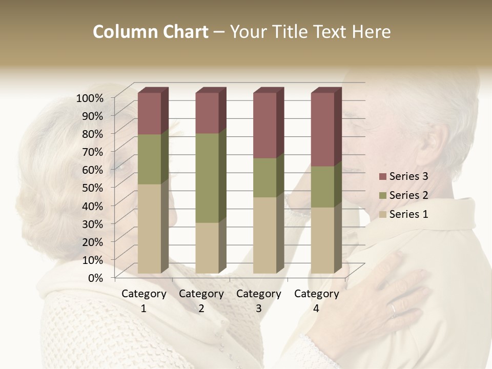 A Man Helping A Woman Put On Her Collar PowerPoint Template