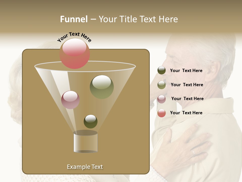 A Man Helping A Woman Put On Her Collar PowerPoint Template
