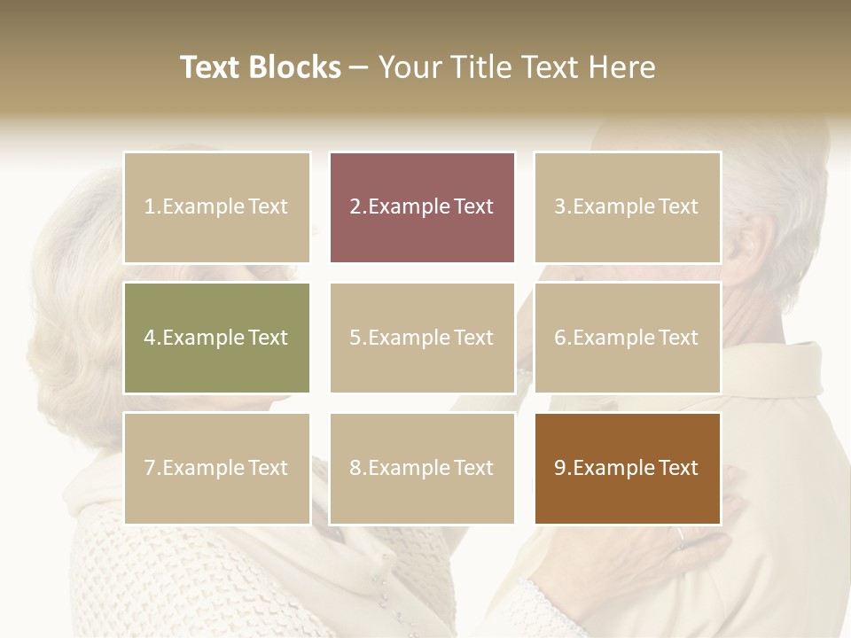 A Man Helping A Woman Put On Her Collar PowerPoint Template