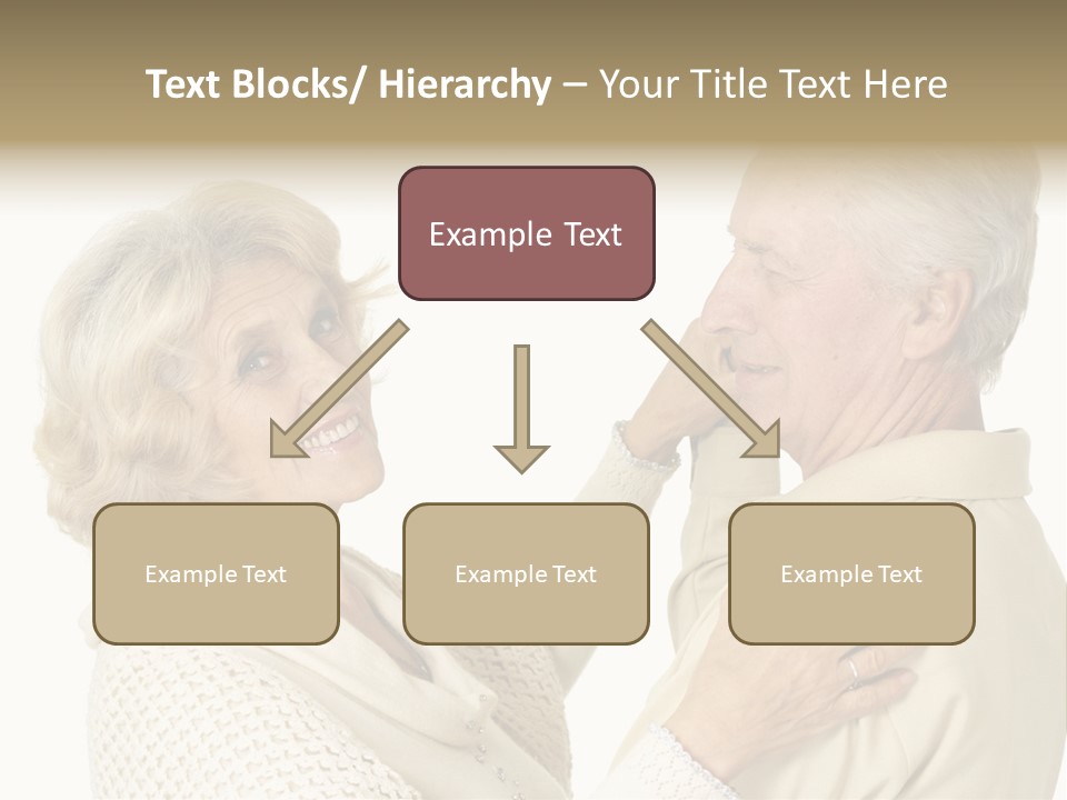 A Man Helping A Woman Put On Her Collar PowerPoint Template