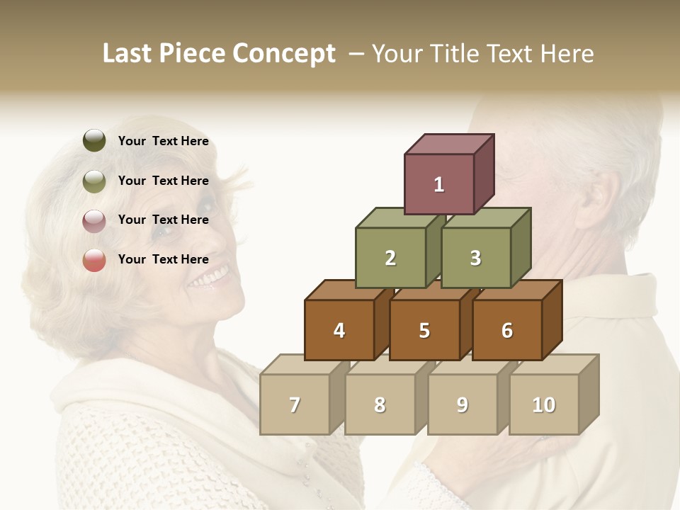 A Man Helping A Woman Put On Her Collar PowerPoint Template