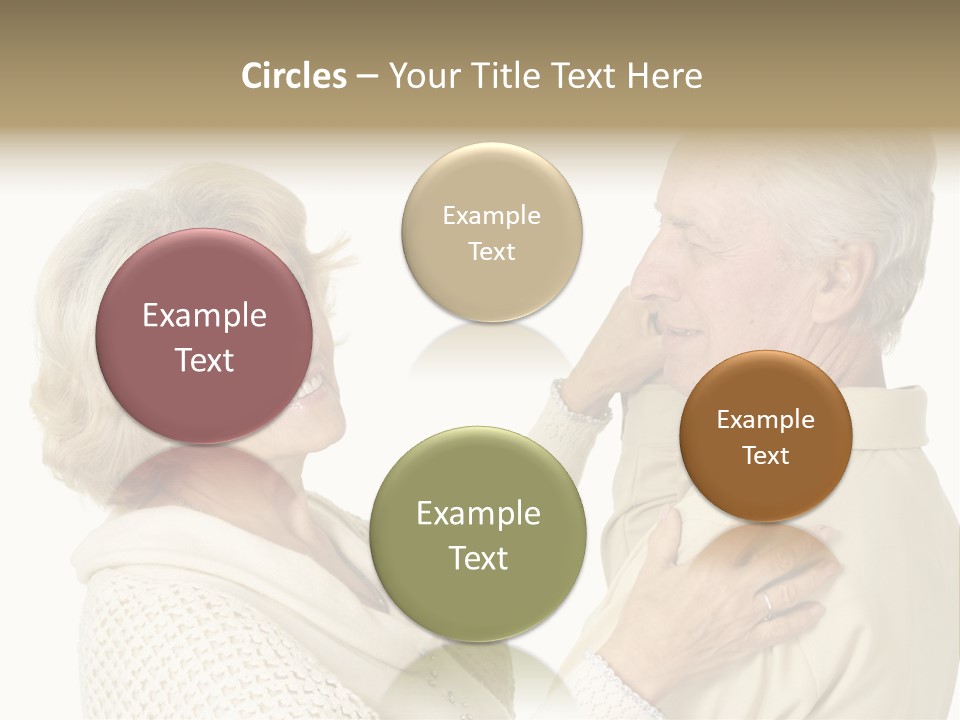 A Man Helping A Woman Put On Her Collar PowerPoint Template