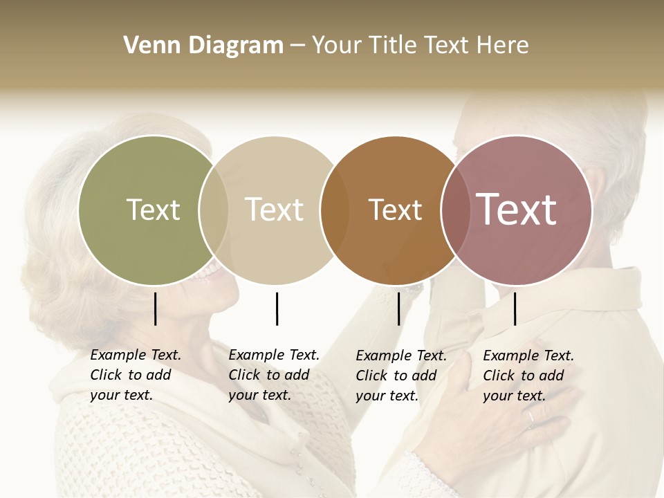 A Man Helping A Woman Put On Her Collar PowerPoint Template