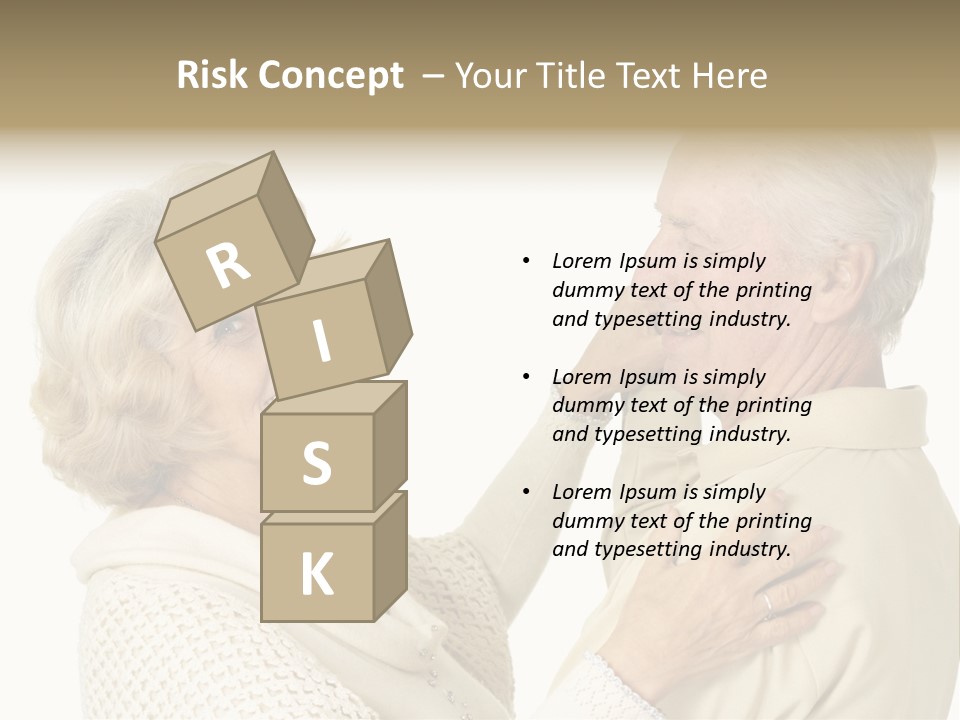 A Man Helping A Woman Put On Her Collar PowerPoint Template