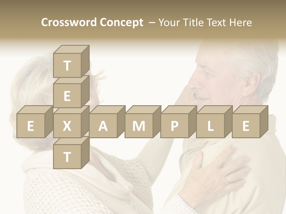 A Man Helping A Woman Put On Her Collar PowerPoint Template