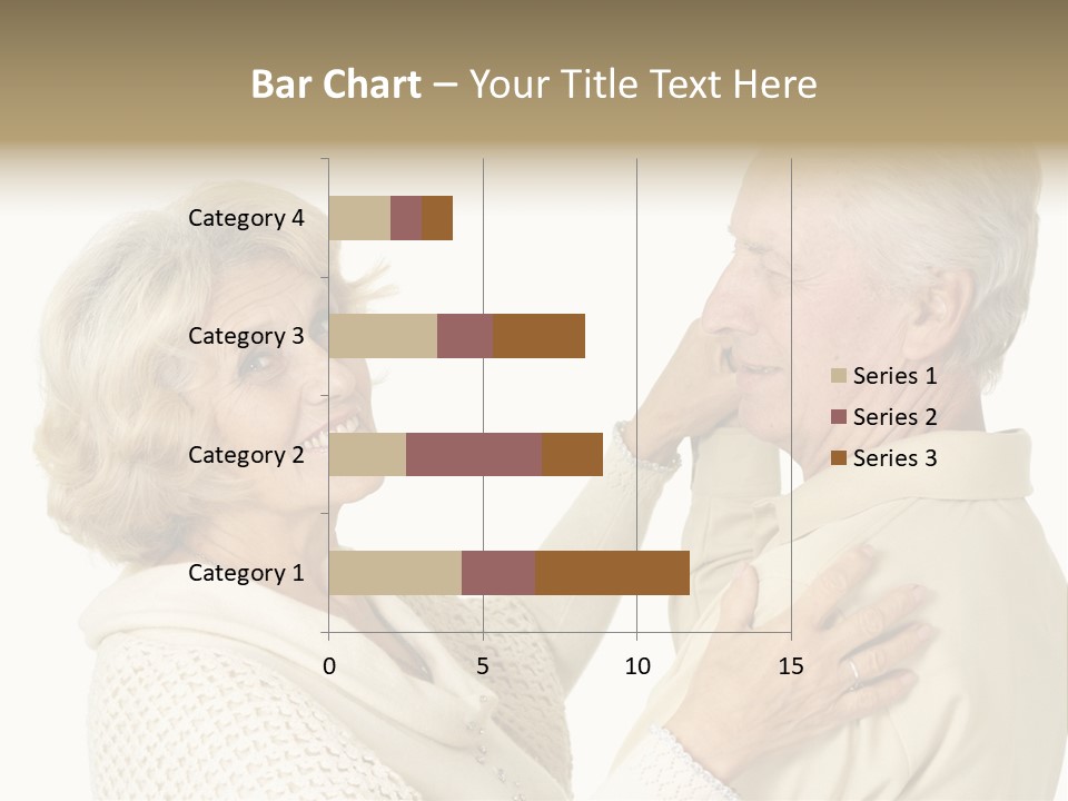 A Man Helping A Woman Put On Her Collar PowerPoint Template