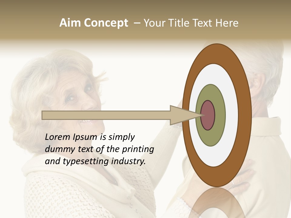 A Man Helping A Woman Put On Her Collar PowerPoint Template