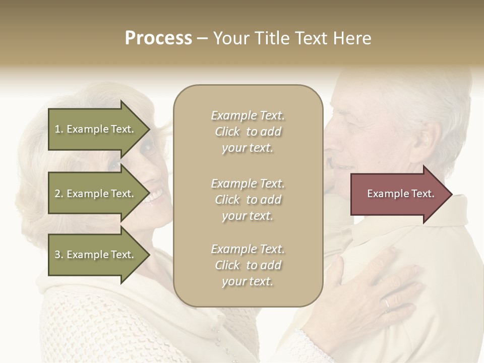 A Man Helping A Woman Put On Her Collar PowerPoint Template