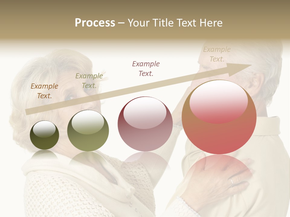 A Man Helping A Woman Put On Her Collar PowerPoint Template