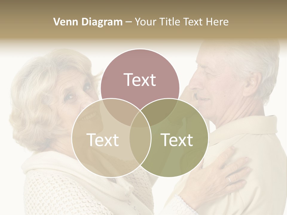 A Man Helping A Woman Put On Her Collar PowerPoint Template