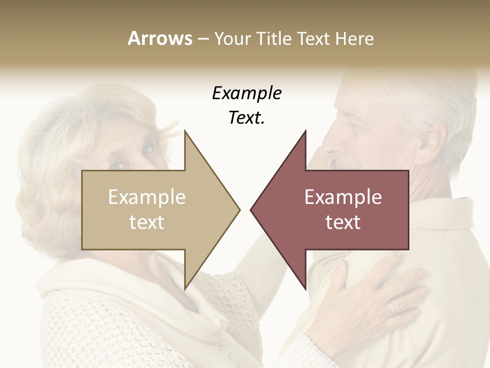 A Man Helping A Woman Put On Her Collar PowerPoint Template