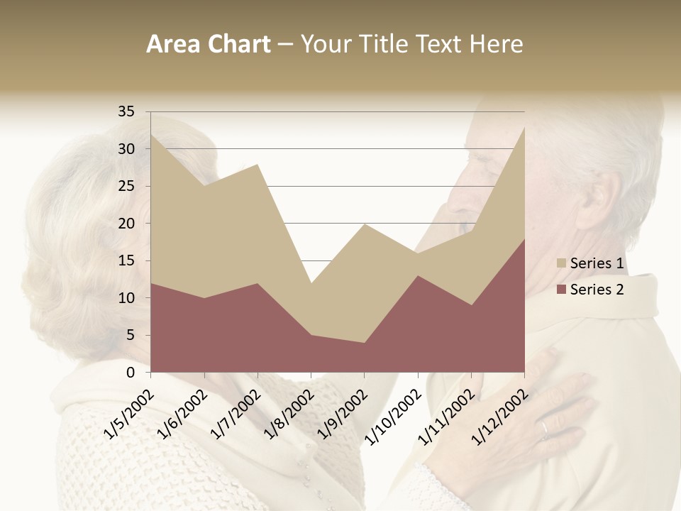 A Man Helping A Woman Put On Her Collar PowerPoint Template