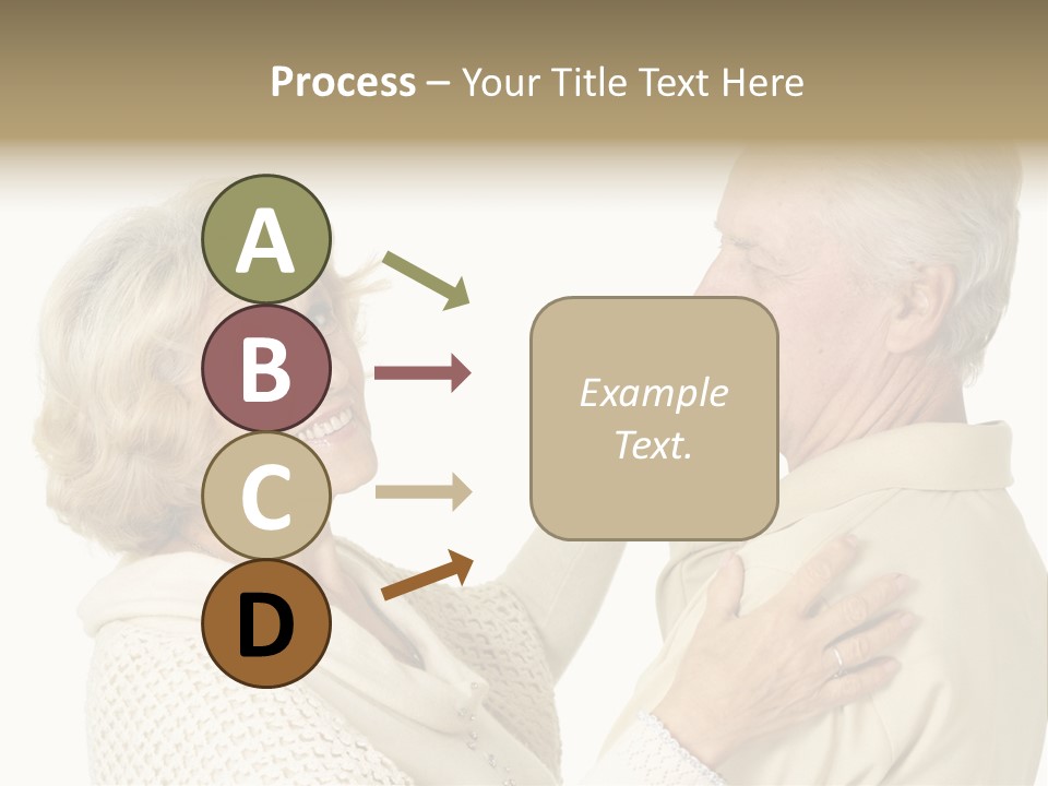 A Man Helping A Woman Put On Her Collar PowerPoint Template