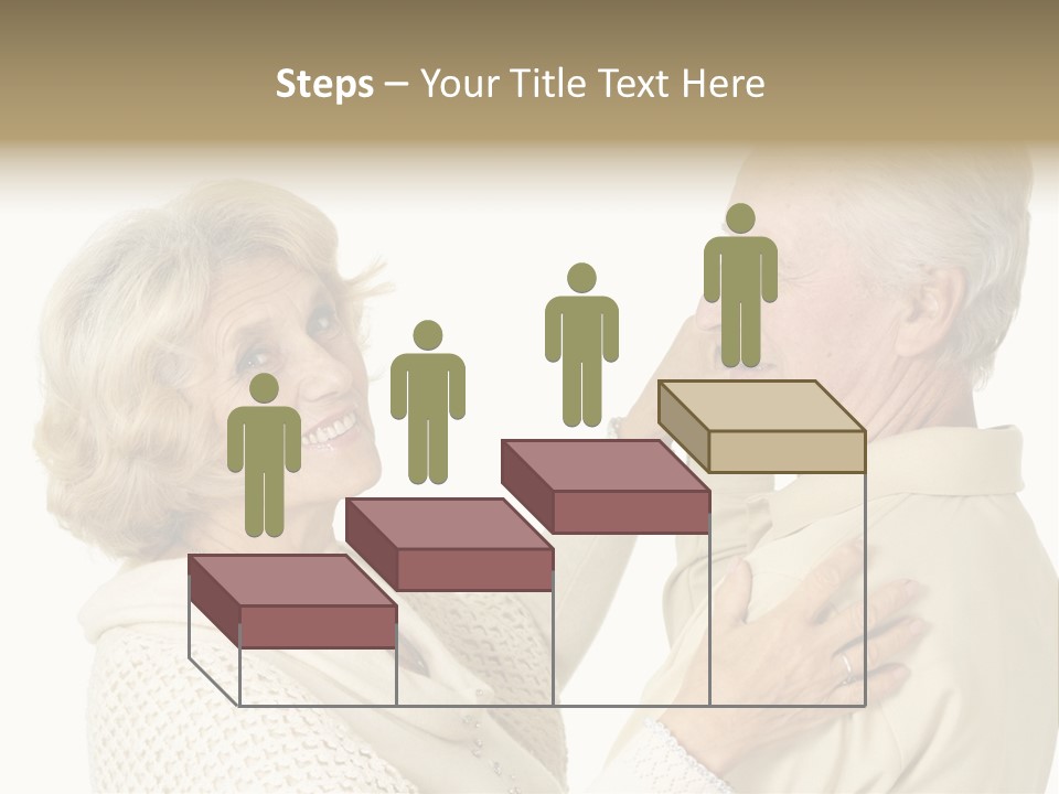 A Man Helping A Woman Put On Her Collar PowerPoint Template