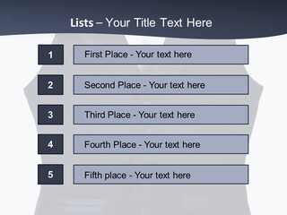 A Black Vest With Buttons On The Back Of It PowerPoint Template