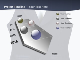 A Black Vest With Buttons On The Back Of It PowerPoint Template