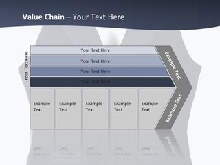 A Black Vest With Buttons On The Back Of It PowerPoint Template