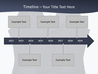 A Black Vest With Buttons On The Back Of It PowerPoint Template