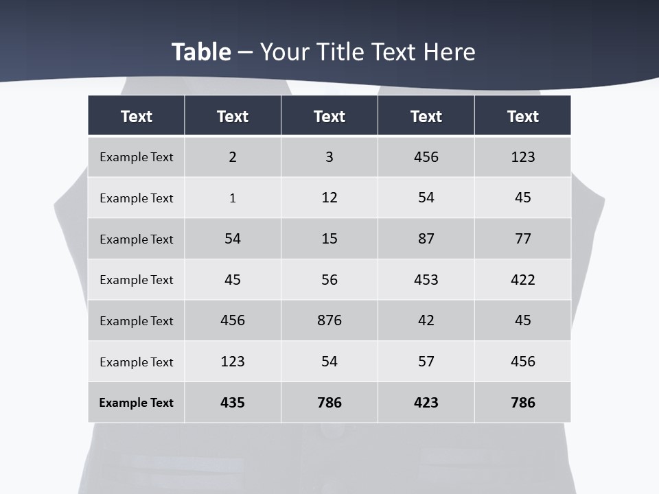 A Black Vest With Buttons On The Back Of It PowerPoint Template