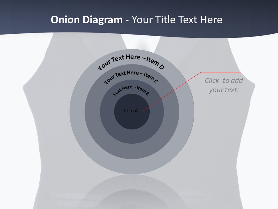 A Black Vest With Buttons On The Back Of It PowerPoint Template