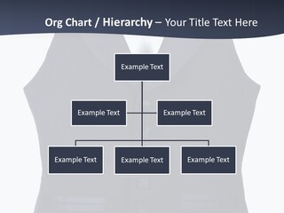 A Black Vest With Buttons On The Back Of It PowerPoint Template