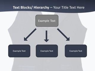 A Black Vest With Buttons On The Back Of It PowerPoint Template