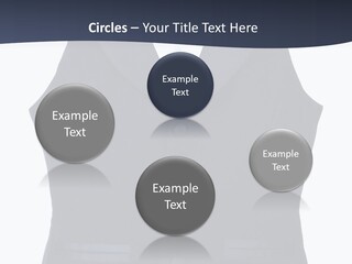 A Black Vest With Buttons On The Back Of It PowerPoint Template