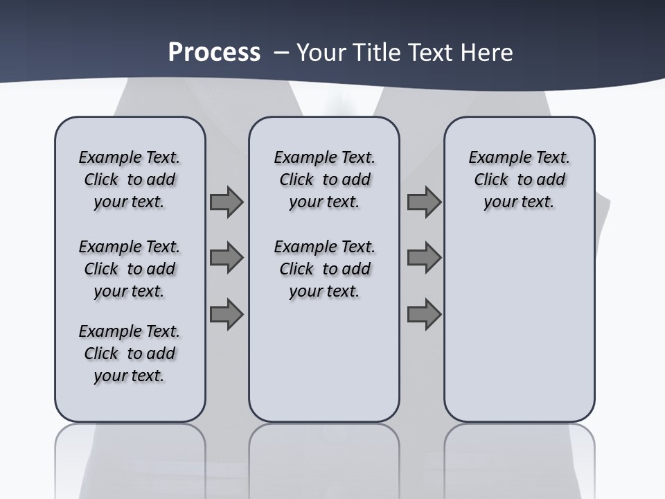 A Black Vest With Buttons On The Back Of It PowerPoint Template
