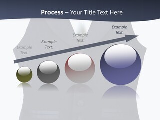 A Black Vest With Buttons On The Back Of It PowerPoint Template