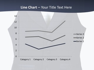 A Black Vest With Buttons On The Back Of It PowerPoint Template