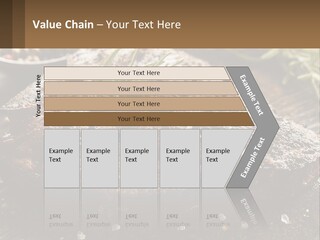 A Piece Of Steak With A Sprig Of Rosemary On Top Of It PowerPoint Template