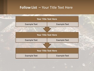 A Piece Of Steak With A Sprig Of Rosemary On Top Of It PowerPoint Template