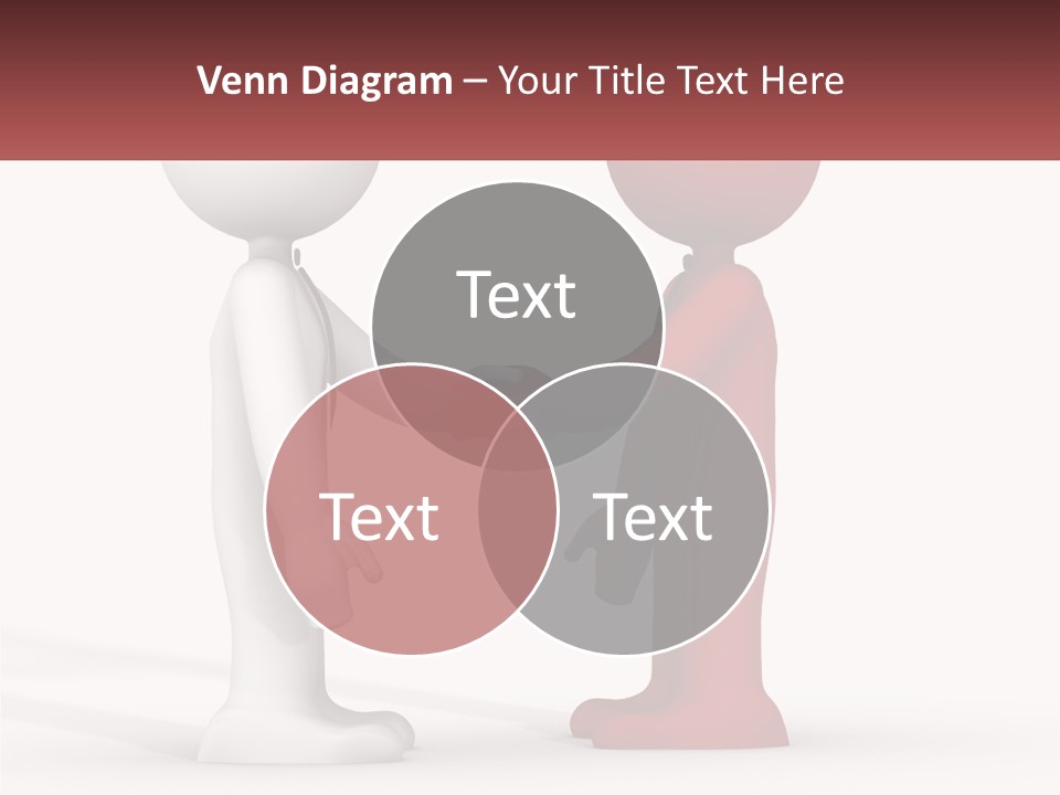 A Person Shaking Another Person's Hand In Front Of A Sign PowerPoint Template