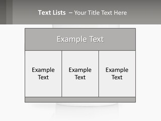 A White Coffee Mug With A Gray Background PowerPoint Template