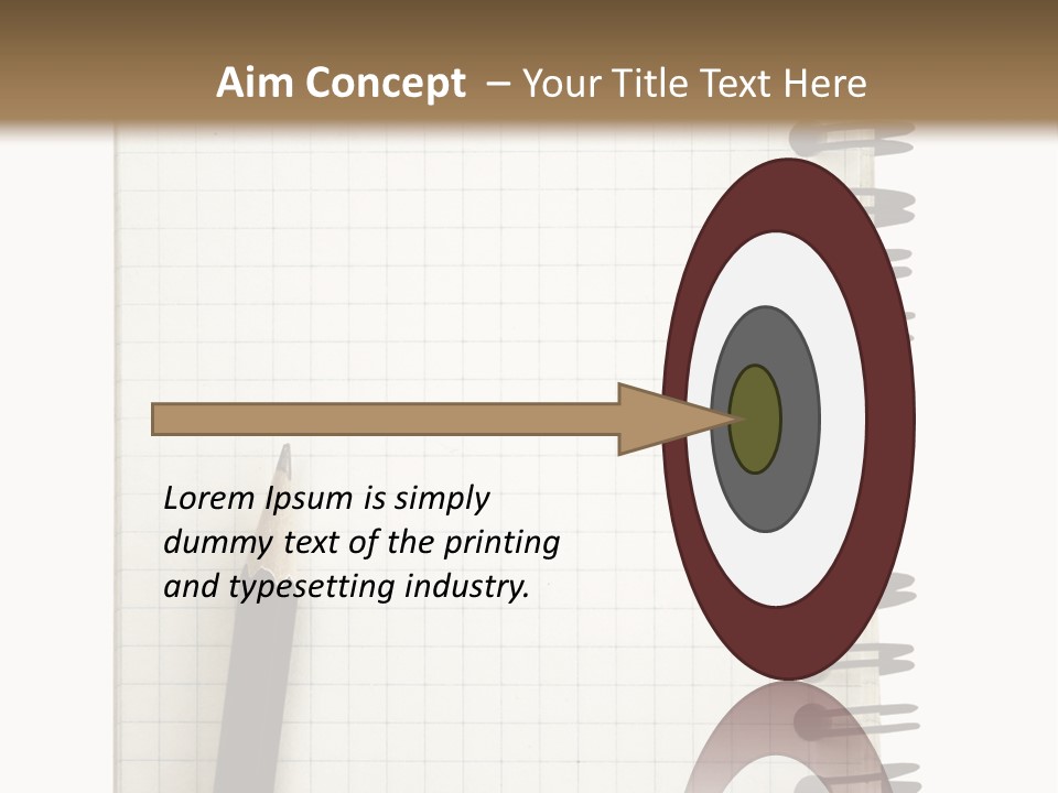 A Notepad With A Pen On Top Of It PowerPoint Template