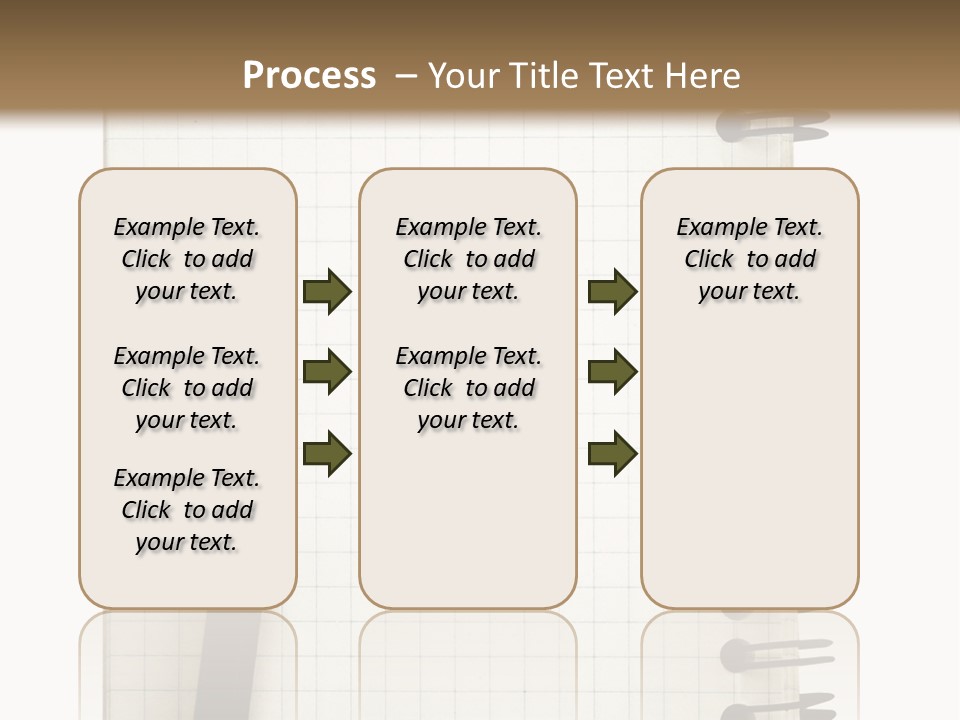 A Notepad With A Pen On Top Of It PowerPoint Template
