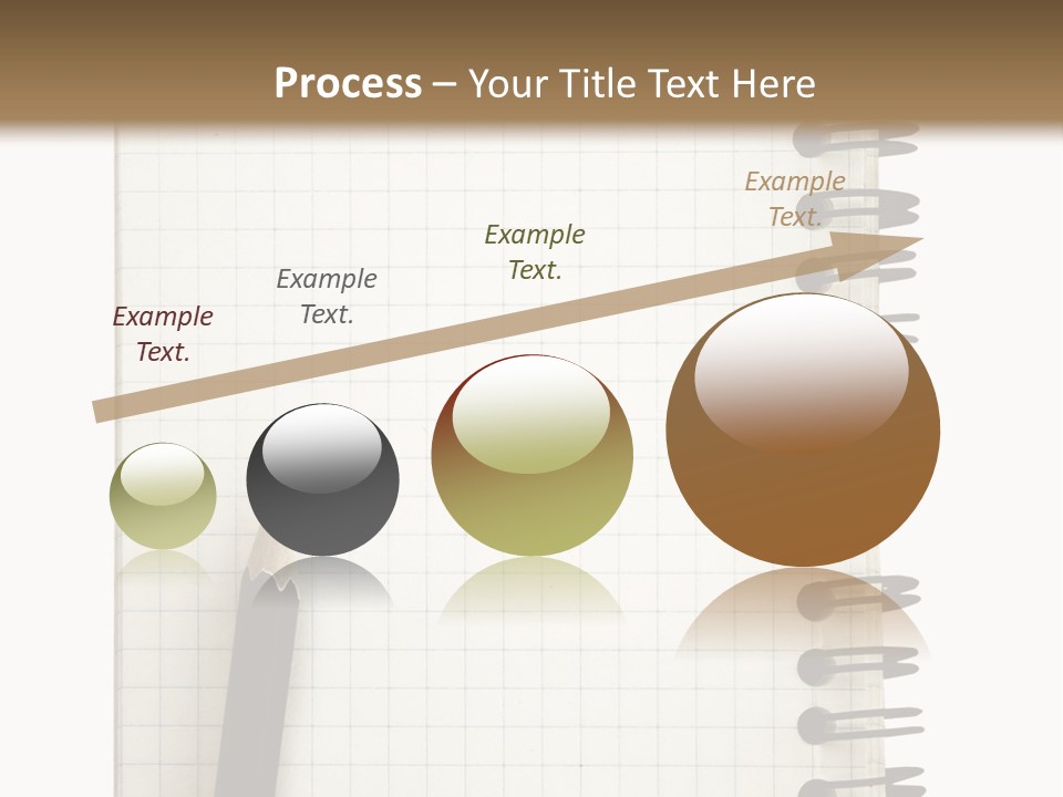 A Notepad With A Pen On Top Of It PowerPoint Template